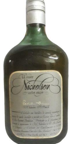 Whisky Nicholson  Antiguedad 52 Años