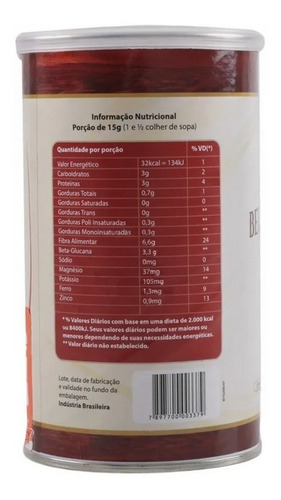 Beta-glucan Plus Farelo De Aveia 200g Naturalis
