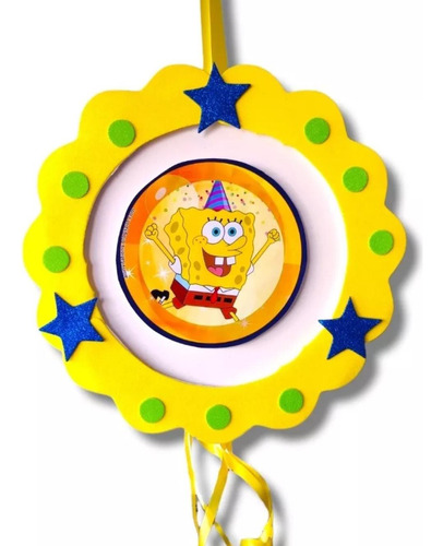 Piñata Infantil Temática Bob Esponja 