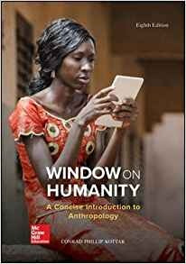 Window On Humanity A Concise Introduction To General Anthrop