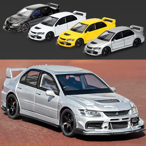 Mx Mitsubishi Lancer Evolution Ix Minifierro Coche Luz Y