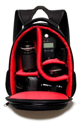 Mochila Fotográfica West Jamily Camera Dslr Nikon Canon Sony