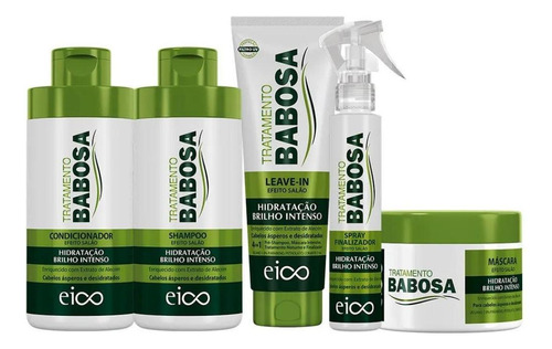 Eico Kit Tratamento Essencial Babosa (5 Produtos)