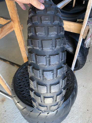 Pneu Traseiro 150/70/18 Michelin Anakee Wilo Usado Bom (Usado)