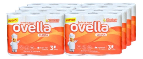 Manga De Toalla De Papel Cocina X24 Rollos 