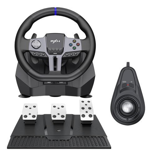 Volante De Carreras Para Juegos Pxn V9 Gen2 Con Pedales Y De