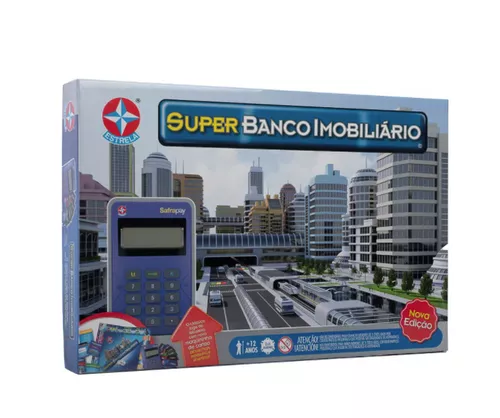 Jogo Banco Imobiliário, Estrela  Banco imobiliario, Jogos de tabuleiro,  Jogos