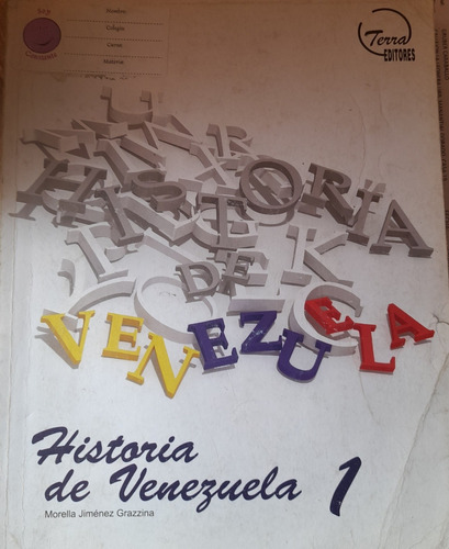 Historia De Venezuela Morella Jimenez