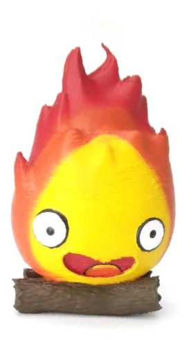 Calcifer - El Castillo Vagabundo - Miyazaki 10 Cm. Imp. 3d