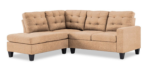 Sala Everleigh Haspe Beige Derecha Mueble Sala Sofa Sillon