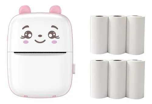 Mini Impresora Térmica Portátil Gatita Bluetooth