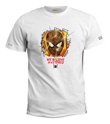 Camiseta We Believe Mysterio Spider Man Película Hombre Irk 