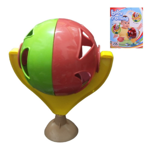 Juego Didactico Rolling Para Bebe Con Encastre Gira En Caja