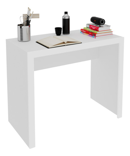 Mesa Escrivaninha para Computador Home Office Tecnomobili ME4139 Cor Branco