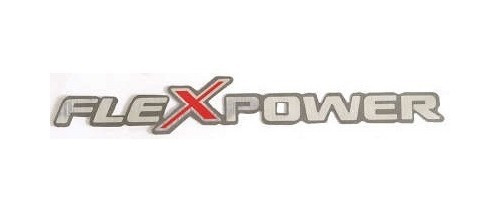 Emblema Adesivo Flex Power Celta Prisma Corsa Vectra Montana