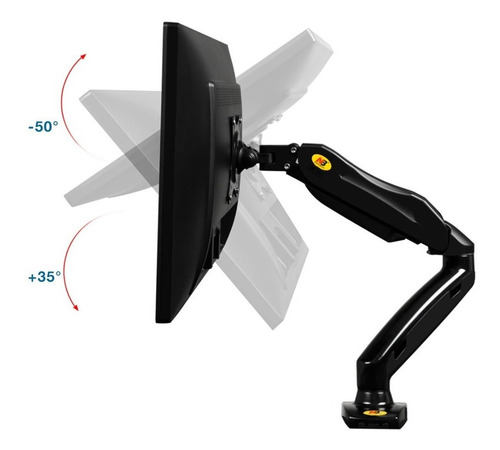 Imagen 9 de 10 de Soporte Monitor Led Escritorio De 17 A 27. Vea Video En Pc!!