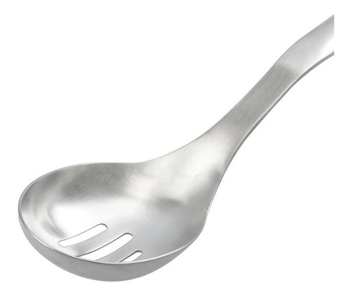 Colher Vazada De Aço Inox Com Alça Luxo Premium Kitchenaid