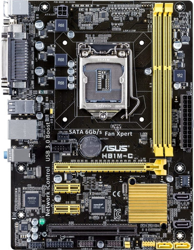 Imagen 1 de 4 de Tarjeta Madre Lga 1150 Asus H81 4ta Gen Ddr3 Usb 3.0 Dvi