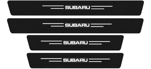 Protector De Piso Lateral Estribo Logo Subaru Genérico