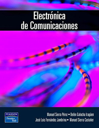 Libro Electronica De Comunicaciones De Manuel Sierra Perez E