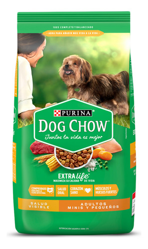 Dog Chow Adultos  Minis Y Pequeños 17kg