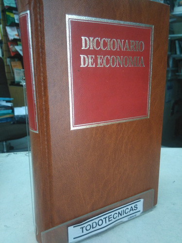 Imagen 1 de 2 de Diccionario De Economia Orbis Impecable -vv