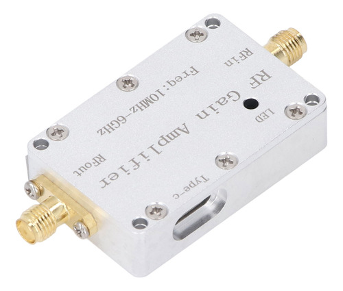 Amplificador De Ganancia Rf De Bajo Ruido 10mhz-6ghz 10db Pr