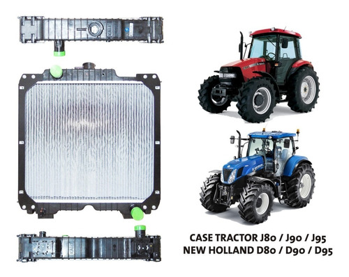 Imagen 1 de 6 de Radiador Tractor New Holland D80/d90/d95       