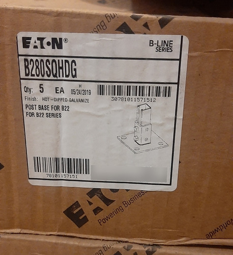 Base Galvanizada B280hdg Marca Eaton