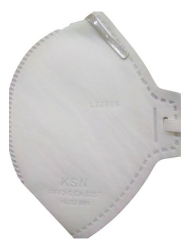 Respirador N95 Pff2 Com Ca 8357 - Ksn  (50 Pçs)