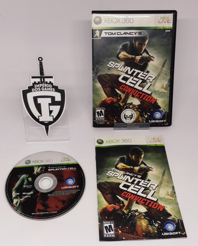 Tom Clancy's Splinter Cell: Conviction - Xbox 360 - Original