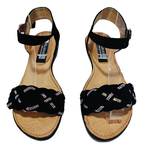 Brillo Comodidad Huaraches Versátiles Para Mujer Look Actual
