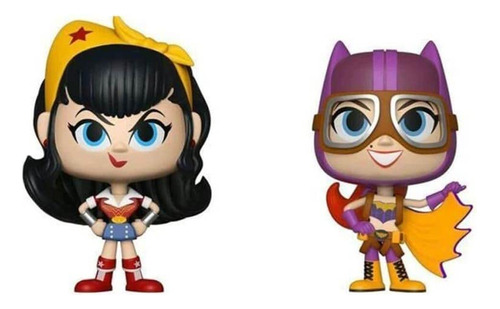 Funko Vynl Dc Bombshells  Wonder Woman Y Batgirl 2 Unidades