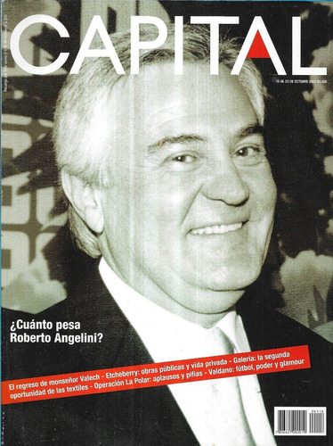 Revista Capital 118 / 23 Octubre 2003 / Roberto Angelini