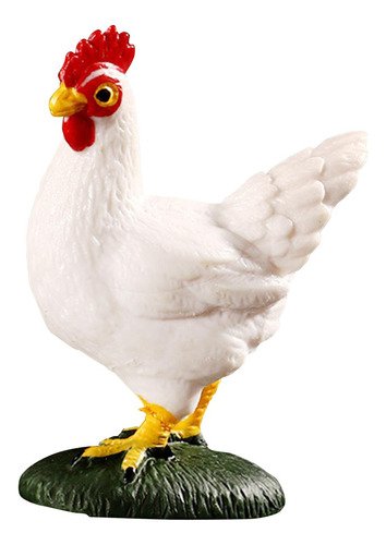 Figurita De Juguete De Gallo, Adorno, Accesorios Educativos,