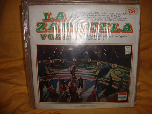 Vinilo Orquesta Coro Radio España La Zarzuela Volumen 2 Es1