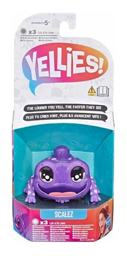 Imagen 2 de 3 de Mascota Interactiva Yellies Camaleon Hasbro E6119 Educando