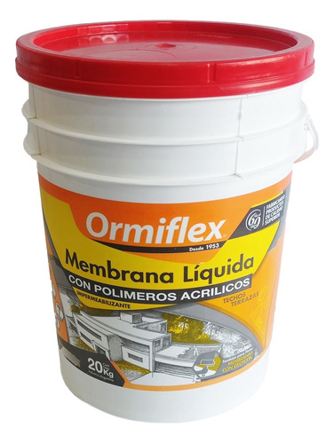 Membrana Líquida Acrílica Ormiflex X 20 Kg