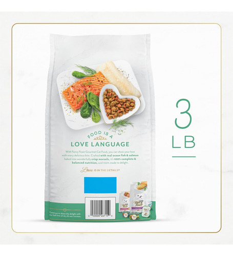 Fancy Feast Croquetas Pescado Y Salmon De Bolsa De 3 Lb