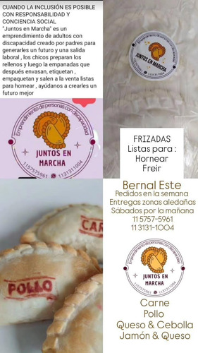 Venta De Empanadas Frazadas. Listas Para Hornear O Frei