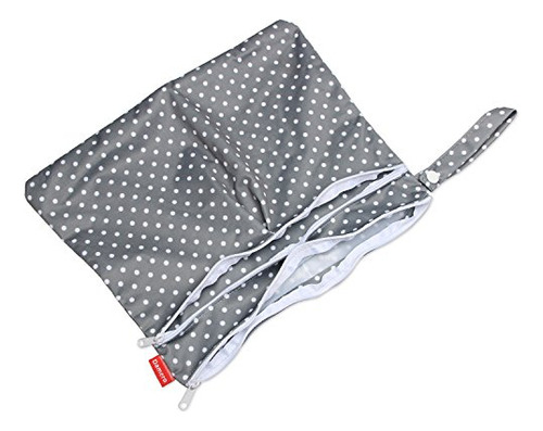 Bolsa De Viaje Húmeda Y Seca De 2 Pzas Con Asa Para Pañales
