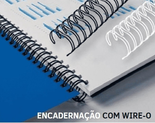 Imagem 6 de 7 de Encadernadora De Wire-o Conjugada Manual Passo 2x1 15fls