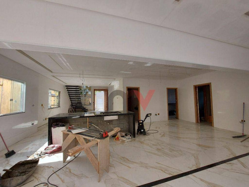 Imagem 10 de 30 de Sobrado À Venda, 460 M² Por R$ 2.500.000,00 - Canto Do Forte - Praia Grande/sp - So0137