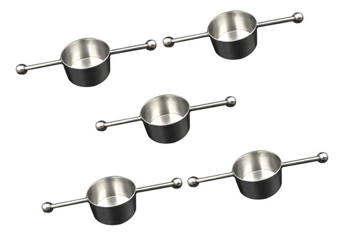 5x Vaso Vaso Medidor Vino 30ml Cocktail Bar Jigger