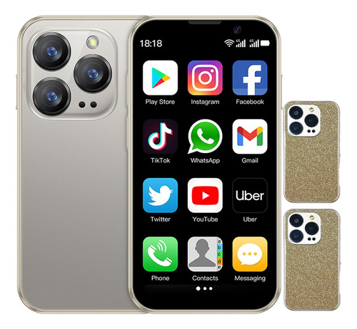 Mini Smartphone 3g Aiek Xs18 Pro De 3.0 Pulgadas, 2 Gb De Ra