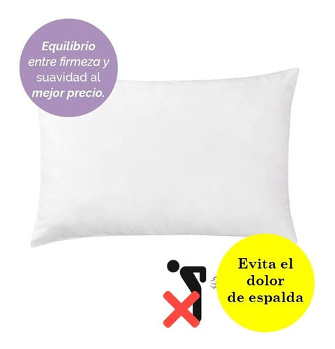 Almohada Económica | Tamaño Standard | Cómoda