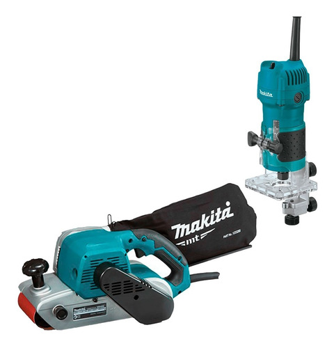 Kit Carpintero Makita Con Lijadora M9400 Y Router 3709 