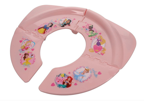 Asiento Plegable Entrenador Infantil Baño Princesas Niñas Rosa Princess
