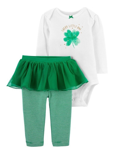 Carters Baby 2-piece St. Patrick's Day Bodysuit