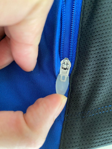 Campera Deportiva Mujer Manga Larga Azul S (Usado)